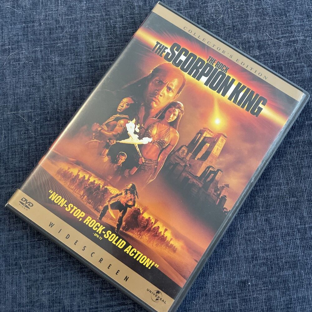 The Scorpion King (DVD, 2002, Widescreen Collector's Edition)